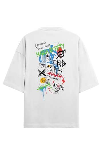 Scratchh Unisex Terry Oversized T-Shirt | 280 GSM | Premium Fit
