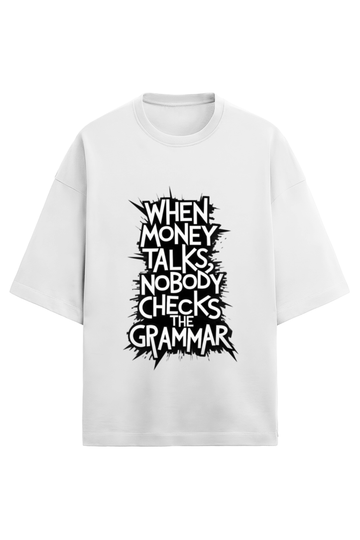 \Scratchh Unisex Terry Oversized T-Shirt | 280 GSM | Premium Fit