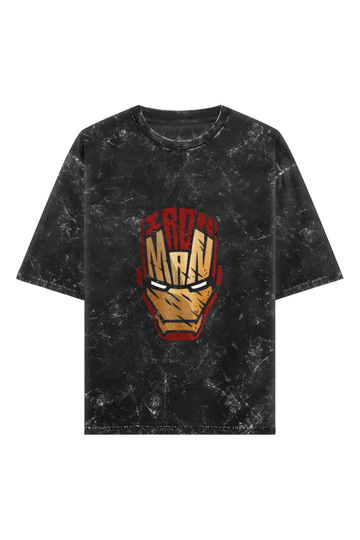 Scratchh Acid Wash Oversized T-Shirt | 240 GSM | Vintage Look