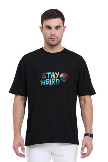 Scratchh Unisex Oversized Standard T-Shirt with Puff Print