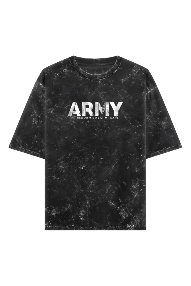 Scratchh Acid Wash Oversized T-Shirt | 240 GSM | Vintage Look