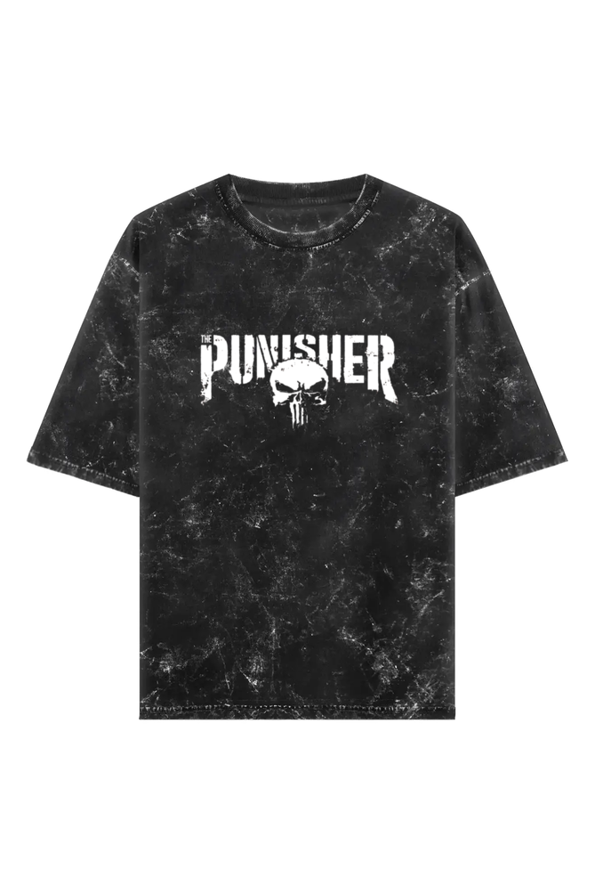 Scratchh Acid Wash Oversized T-Shirt | 240 GSM | Vintage Look