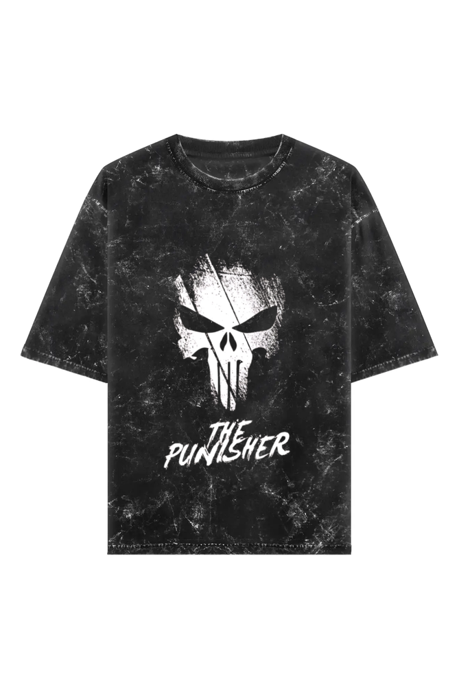Scratchh Acid Wash Oversized T-Shirt | 240 GSM | Vintage Look