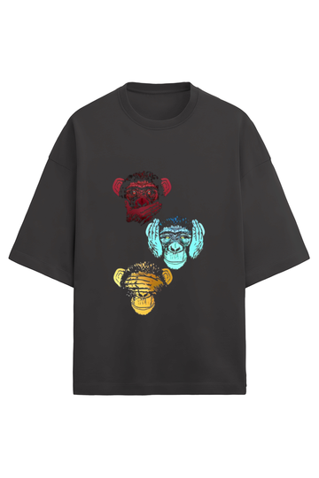 Scratchh Unisex Terry Oversized T-Shirt | 280 GSM | Premium Fit