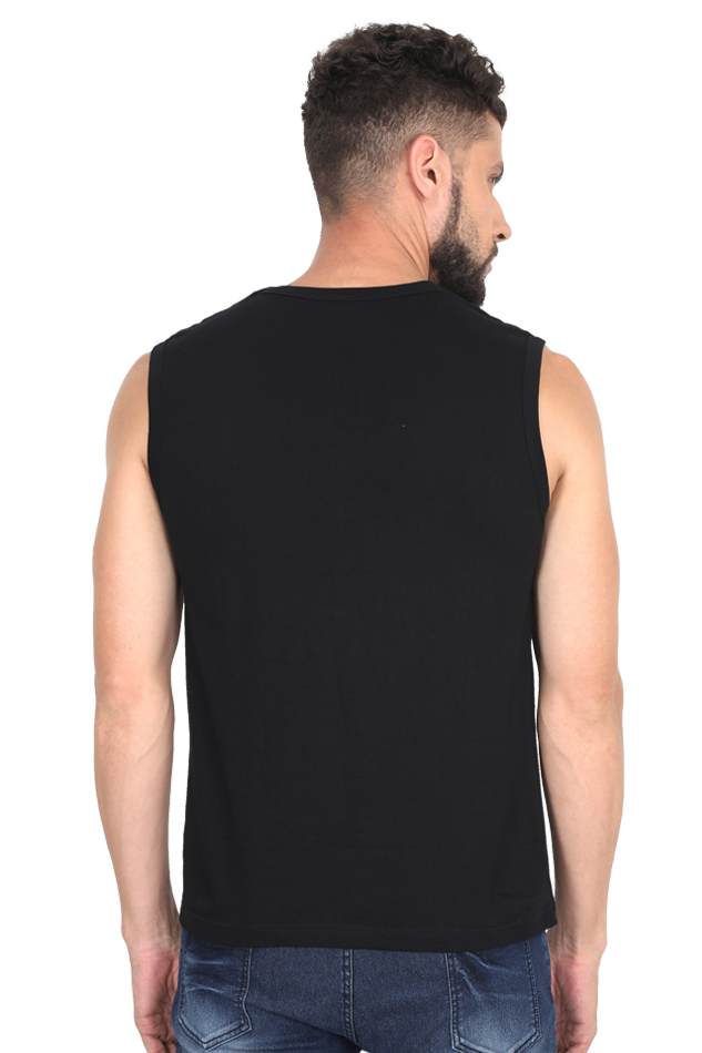Scratchh Sleeveless T-Shirt for Men | Gym & Casual | 180 GSM