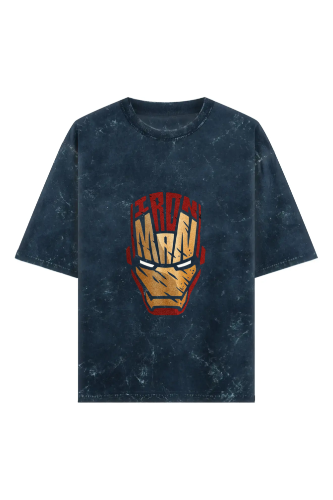 Scratchh Acid Wash Oversized T-Shirt | 240 GSM | Vintage Look