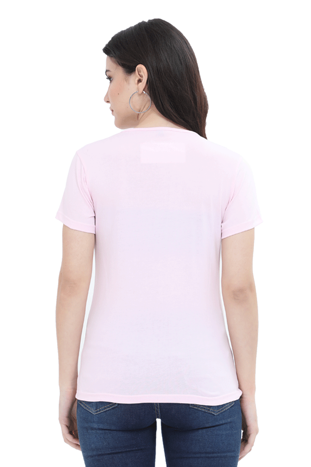 Scratchh Crew Neck T-Shirt for Women | 180 GSM | Soft & Versatile Daily Fit