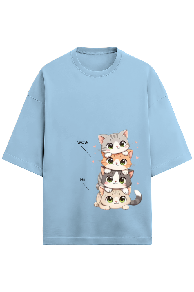 Scratchh Unisex Terry Oversized T-Shirt | 280 GSM | Premium Fit