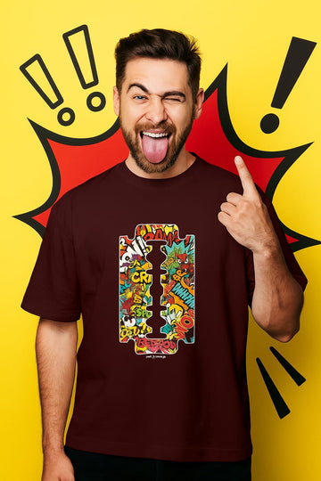 Scratchh Unisex Terry Oversized T-Shirt | 280 GSM | Premium Fit