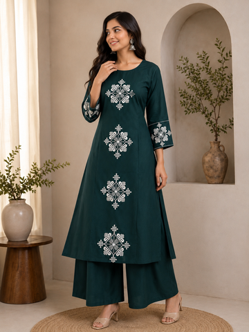 Deep Green Co-ord Set