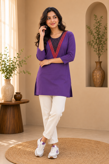 Violet - Short Kurti