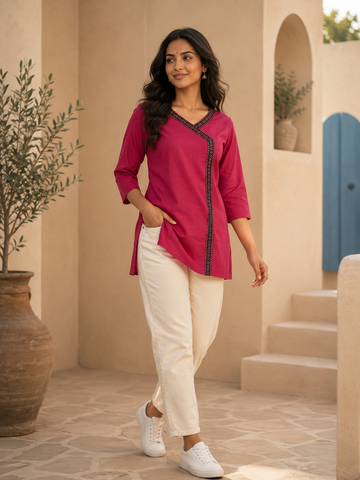 Pink - Short Kurti