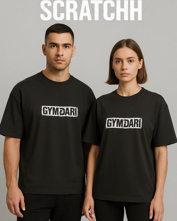 Scratchh Unisex Terry Oversized T-Shirt | 280 GSM | Premium Fit