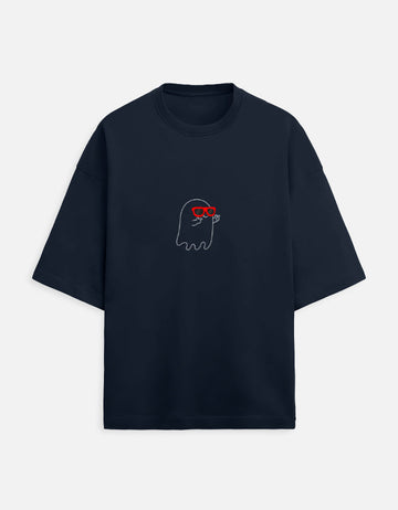 Scratchh  Bhoot Unisex Terry Oversized Tee
