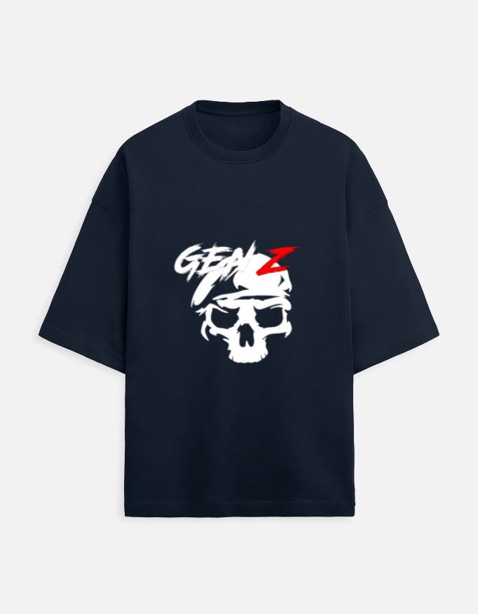 Scratchh Gen Z Unisex Terry Oversized Tee
