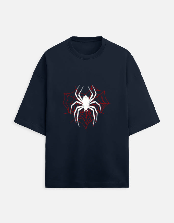 Scratchh Spaider Unisex Terry Oversized Tee