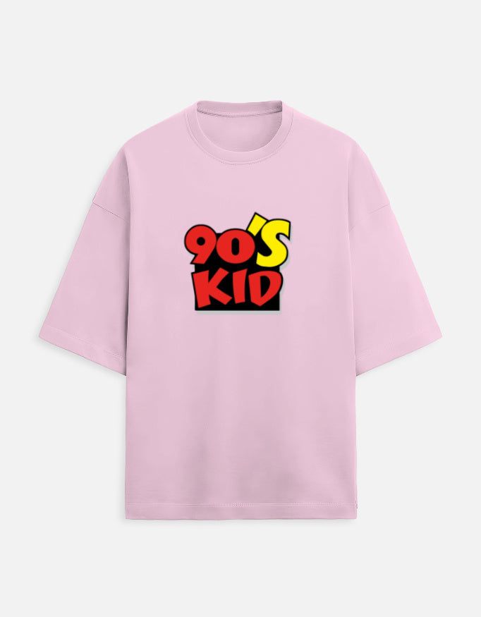 Scratchh 90s Kid Unisex Terry Oversized Tee