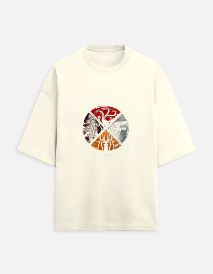 Scratchh Jungle Unisex Terry Oversized Tee